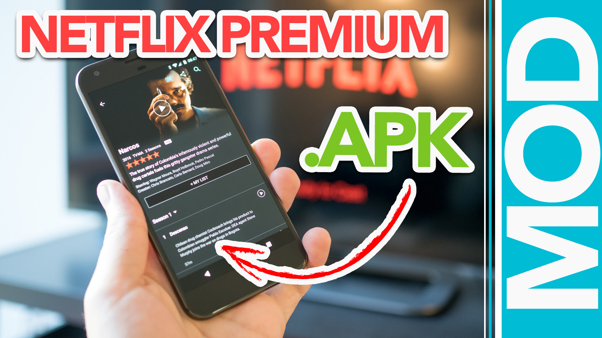 Netflix Premium APK 2019 – Descarga la ultima versión MOD 2019