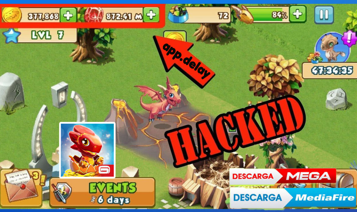 descargar dragon mania legends hackeado para pc por mega