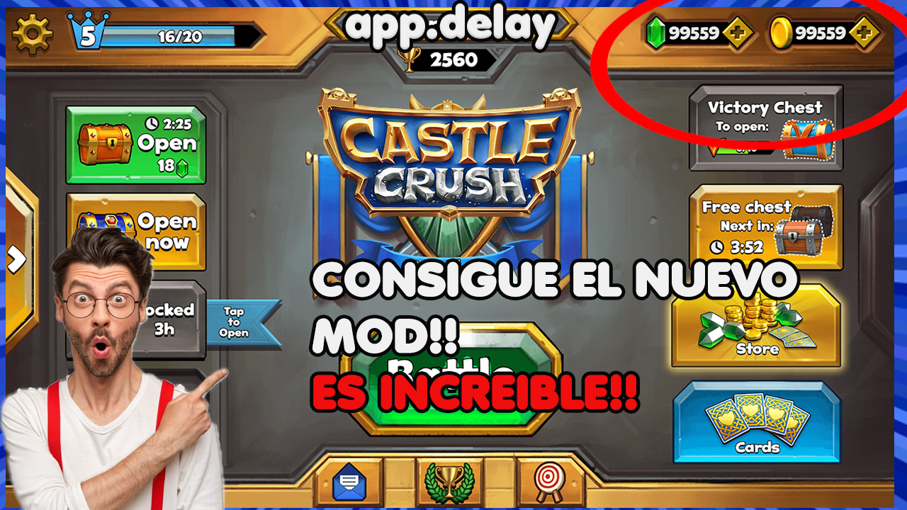 castle crush mod apk unlimited gems
